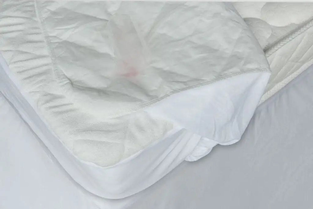 9" Waterproof Bamboo Terry Crib Mattress Pad Liner Mattress Cover Only - Homeroots - Flyclothing LLC