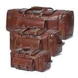 Upgraded Traveler Weekender Duffle - Classy Leather Bags - Flyclothing LLC