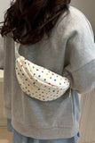 Contrast Polka Dot Crossbody Bag - Trendsi - Flyclothing LLC