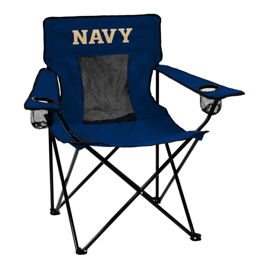 Naval Academy Navy Elite Chair - Logo Brands - Flyclothing LLC