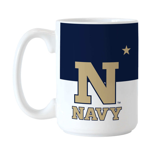 Naval Academy 15oz Colorblock Sublimated Mug - Logo Brands - Flyclothing LLC