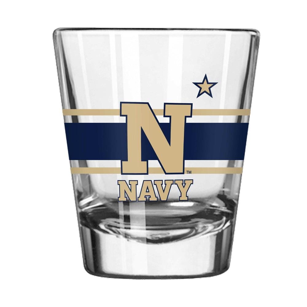 Naval Academy 2oz Stripe Shot Glass - Logo Brands - Flyclothing LLC