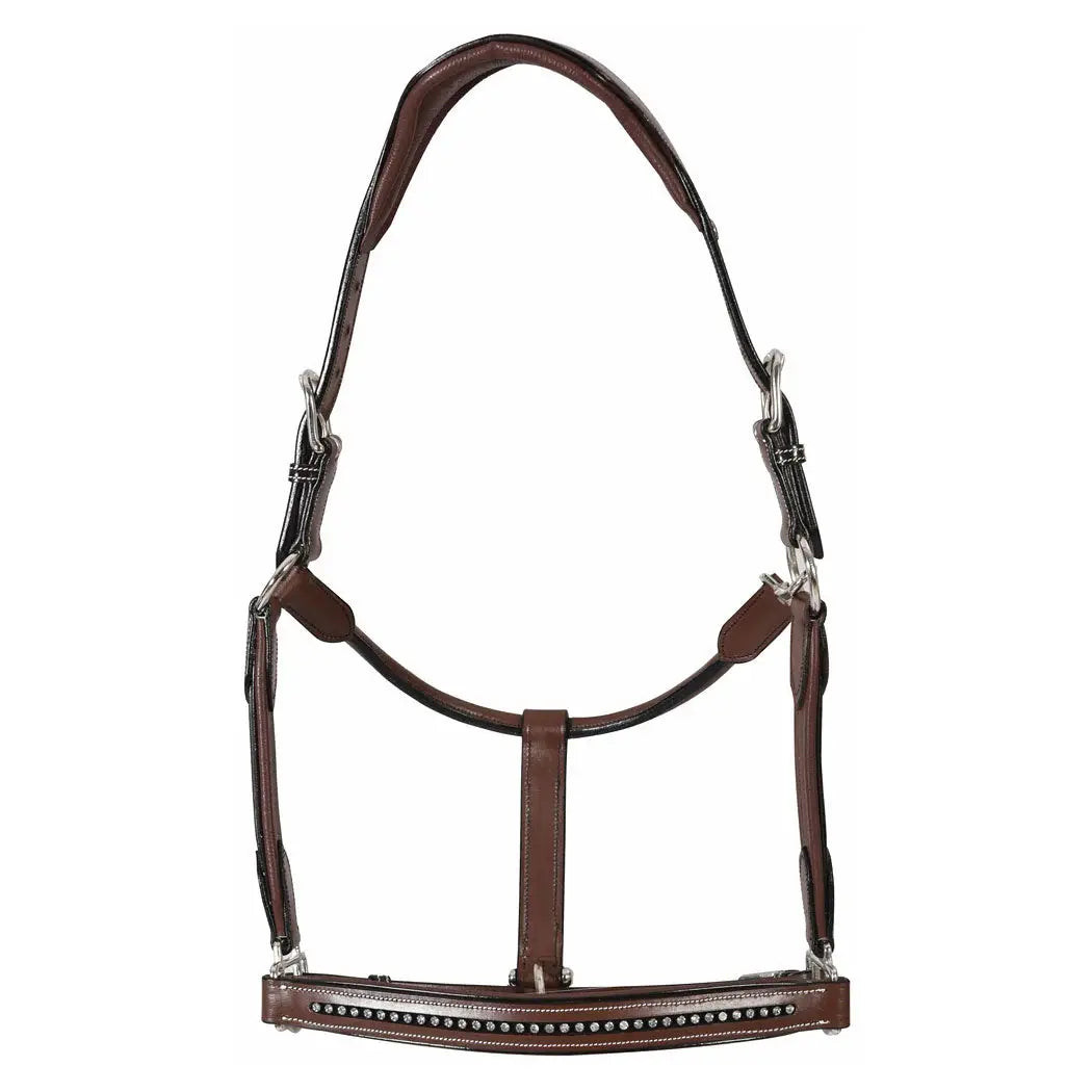 Henri de Rivel Padded Crystal Halter - Breeches.com - Flyclothing LLC