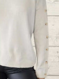 Full Size Turtleneck Long Sleeve Sweater Plus Size - Trendsi - Flyclothing LLC