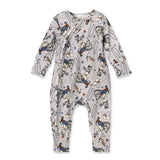 Western Cowboy Rodeo Zipper Baby Romper - Bamboo Convertible - Tesa Babe - Flyclothing LLC