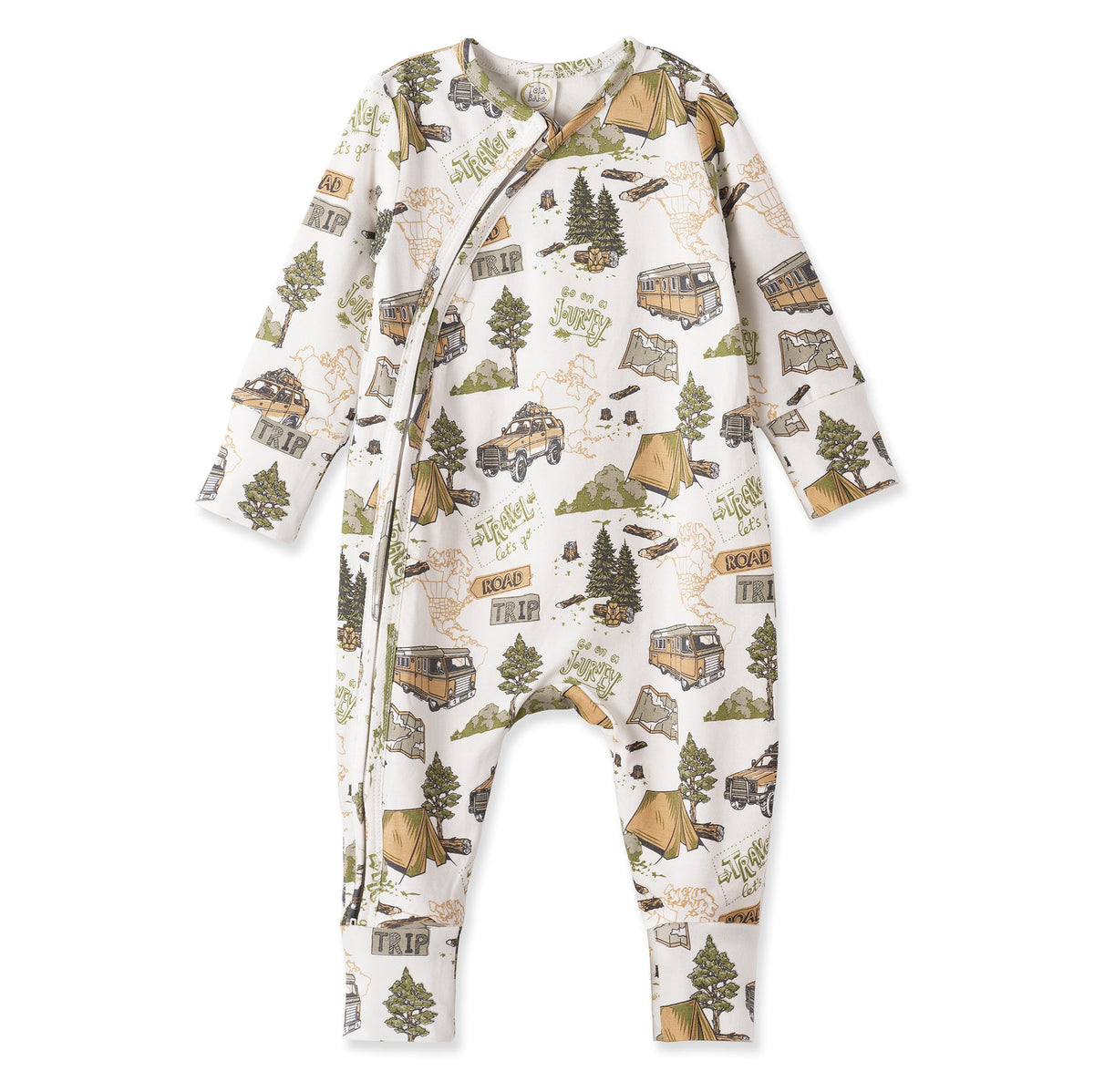 Trailblazer Bamboo Zipper Convertible Romper for Baby Boys - Tesa Babe - Flyclothing LLC