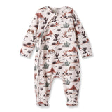 Baby Zipper Romper – Soft Bamboo Cactus Trails Pajamas - Tesa Babe - Flyclothing LLC