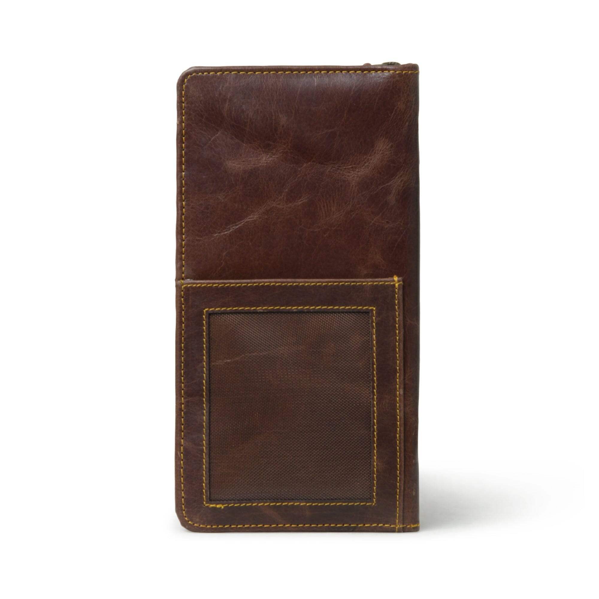 Blair Women's Wallet- Cocoa Brown - Classy Leather Bags - Flyclothing LLC