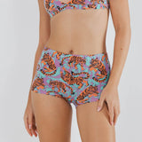 The Go Get 'Em | Abstract Tigers Modal Boyshort Underwear - Shinesty - Flyclothing LLC