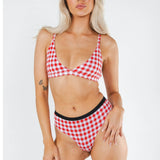 The Hot Diggity | Red Gingham Cheeky Underwear - Shinesty - Flyclothing LLC