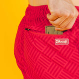 The Hot Dogs Or Legs | Wienerschnitzel x Shinesty Ball Hammock® Pouch 8" Swim Trunks - Shinesty - Flyclothing LLC
