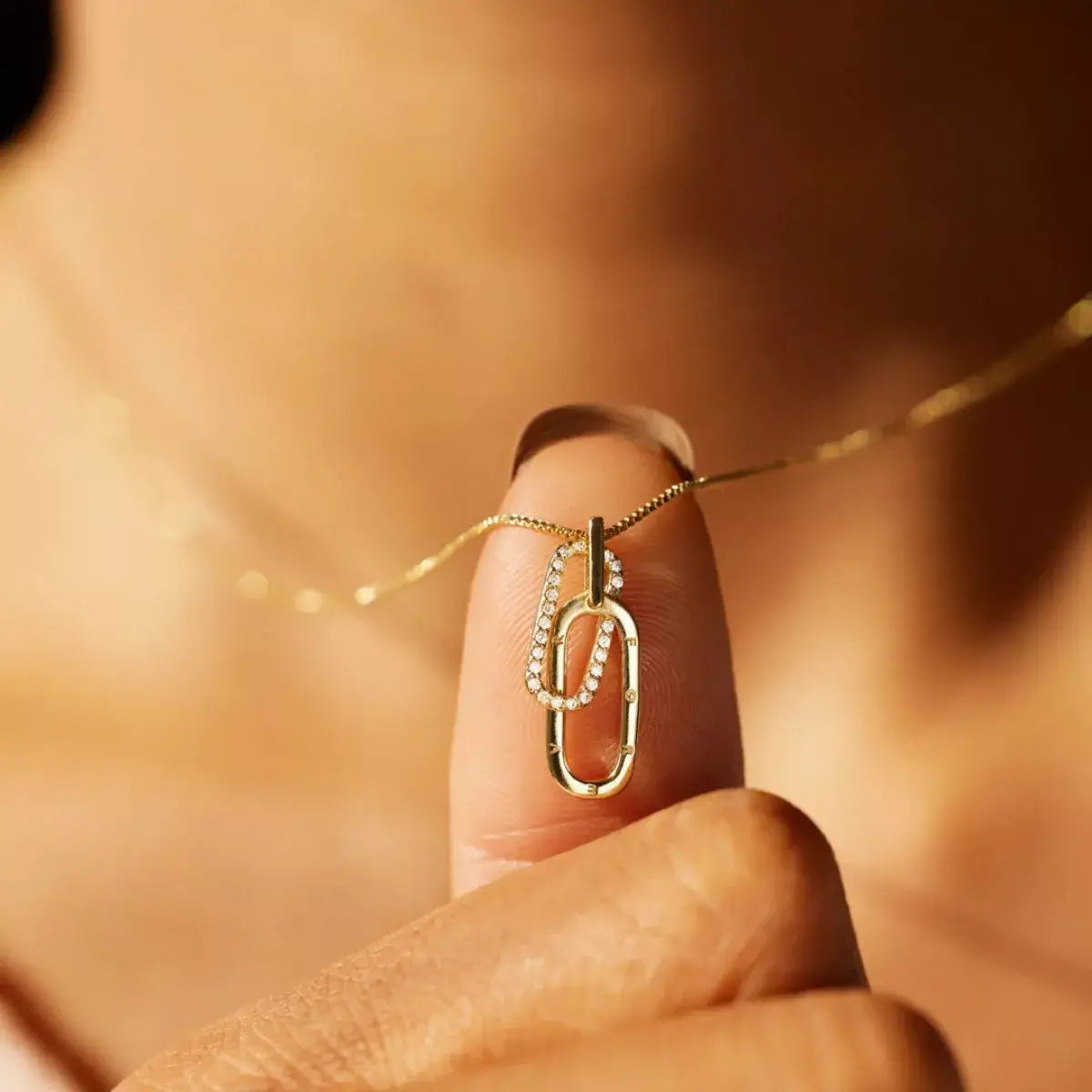 925 Sterling Silver Pendant Necklace - Trendsi - Flyclothing LLC