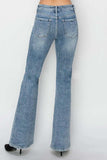RISEN Full Size Mid Rise Bootcut Jeans - Trendsi - Flyclothing LLC