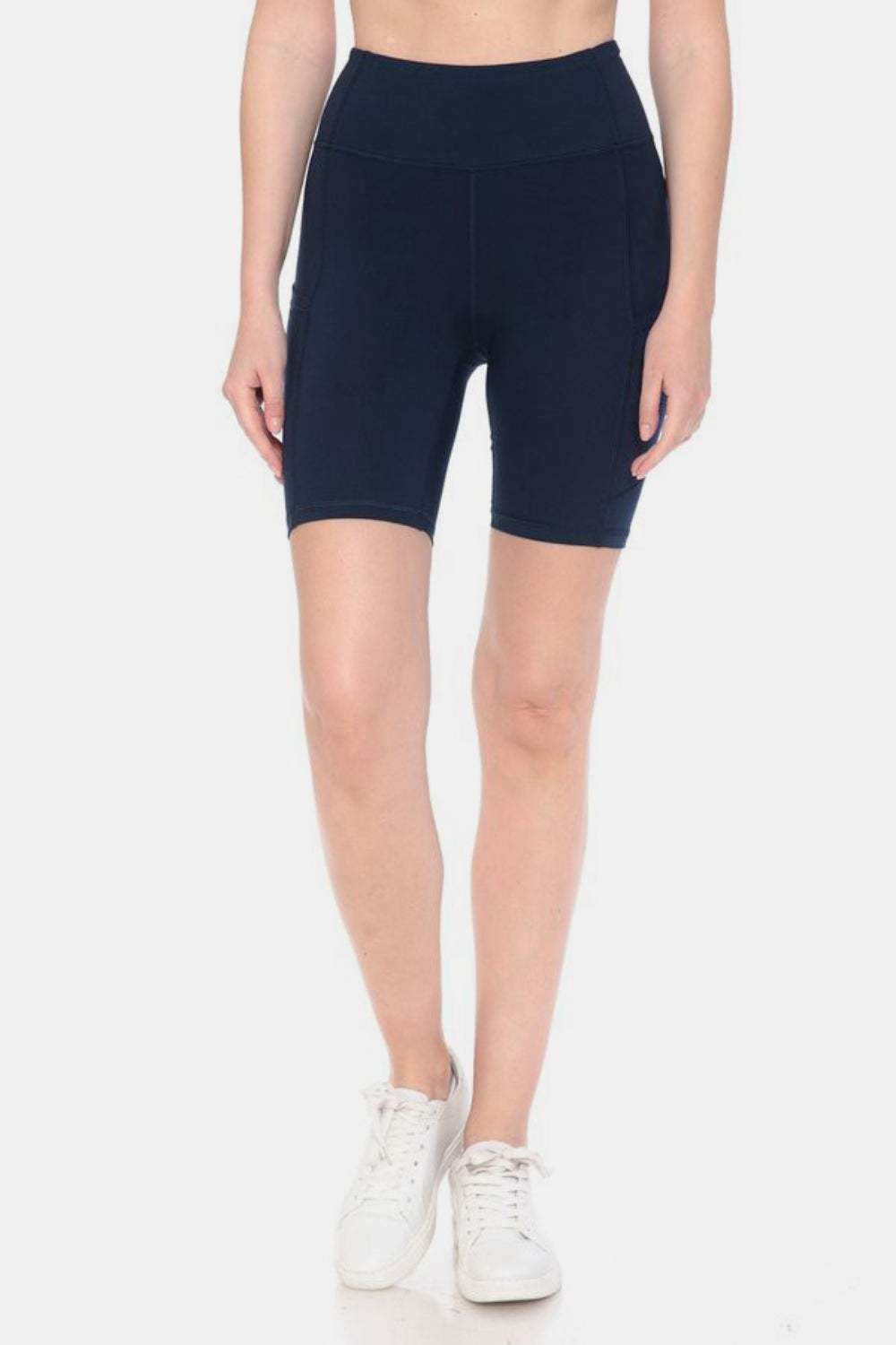 Leggings Depot Full Size High Waist Active Shorts - Trendsi - Flyclothing LLC