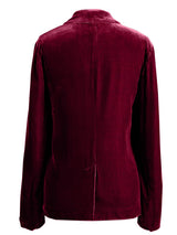 Pocketed Button Up Lapel Collar Blazer - Trendsi - Flyclothing LLC