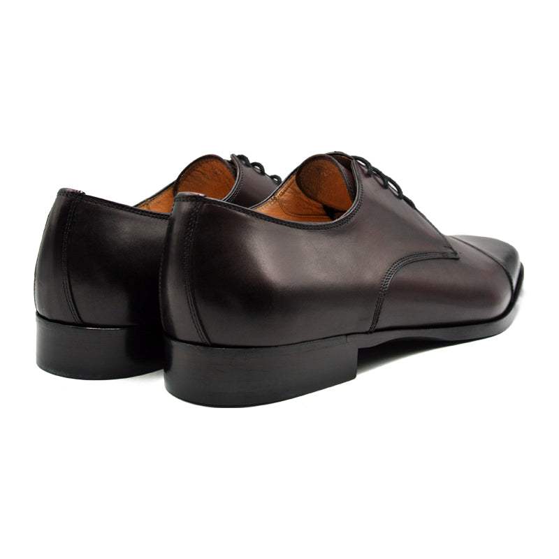 25-533-BKC ENZO Italian Calfskin Black Cherry - Zelli Italia - Flyclothing LLC