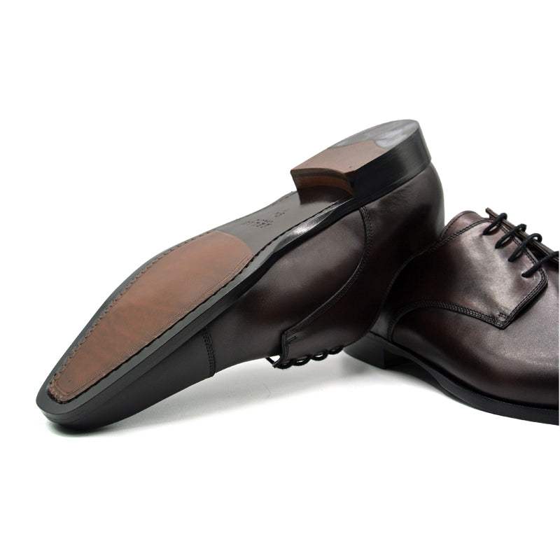 25-533-BKC ENZO Italian Calfskin Black Cherry - Zelli Italia - Flyclothing LLC