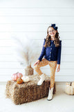 SALE Fall Floral Leggings - Mila & Rose ® - Flyclothing LLC