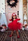 Red 3/4 Tutu Leotard - Mila & Rose ® - Flyclothing LLC