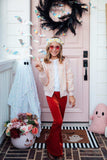 Peach Sequin Jacket - Mila & Rose ® - Flyclothing LLC