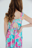 Tropical Punch Ruffle Maxi Dress - Mila & Rose ®