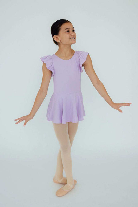 Lavender S/S Twirl Leotard - Mila & Rose ® - Flyclothing LLC