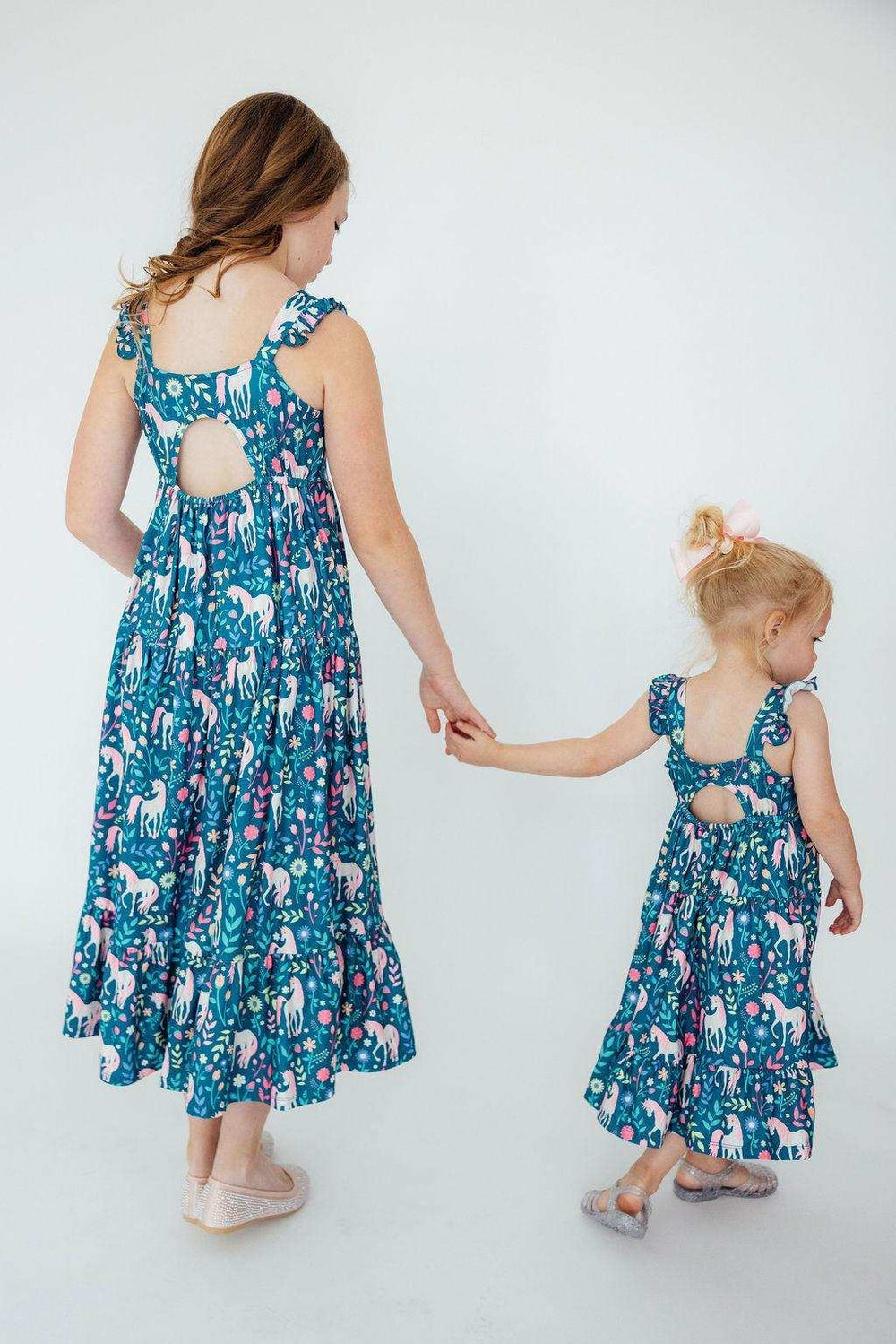 Wish Upon a Unicorn Ruffle Maxi Dress - Mila & Rose ® - Flyclothing LLC