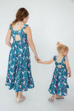Wish Upon a Unicorn Ruffle Maxi Dress