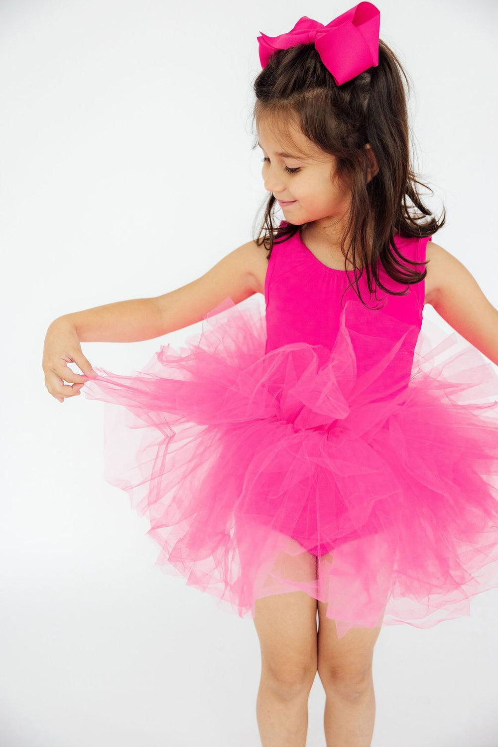 Hot Pink Tank Tutu Leotard - Mila & Rose ®
