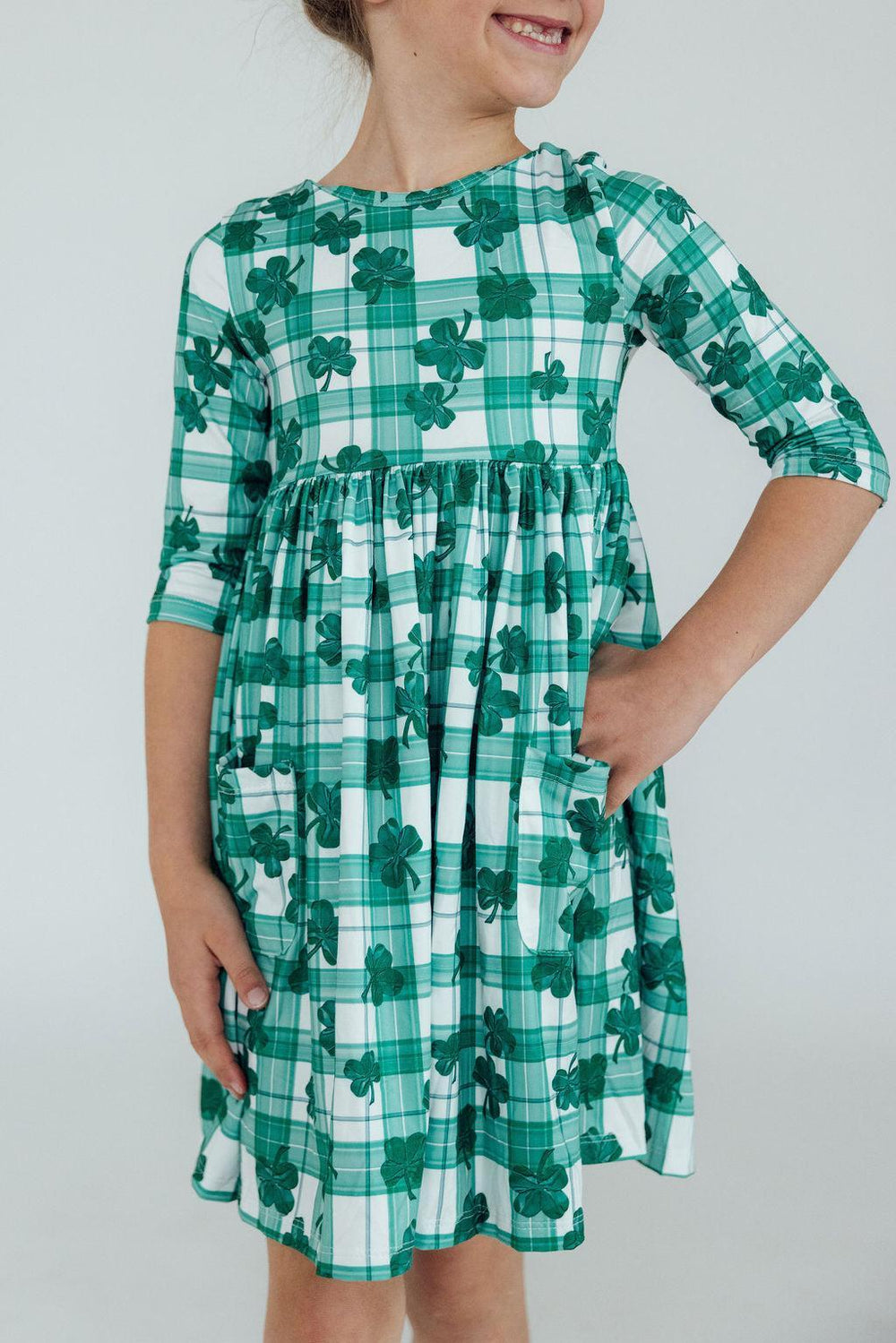 Lucky One Pocket Twirl Dress - Mila & Rose ®