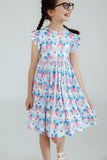 Red, White & Bows Flutter Sleeve Twirl Dress - Mila & Rose ®