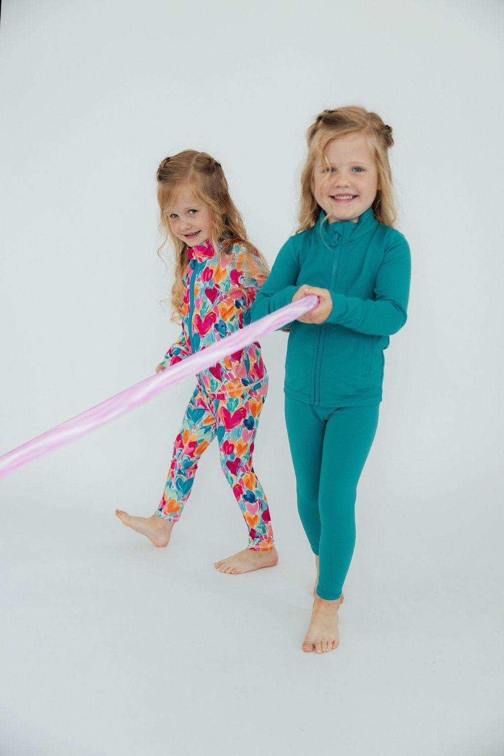 Turbo Teal Active Legging - Mila & Rose ® - Flyclothing LLC