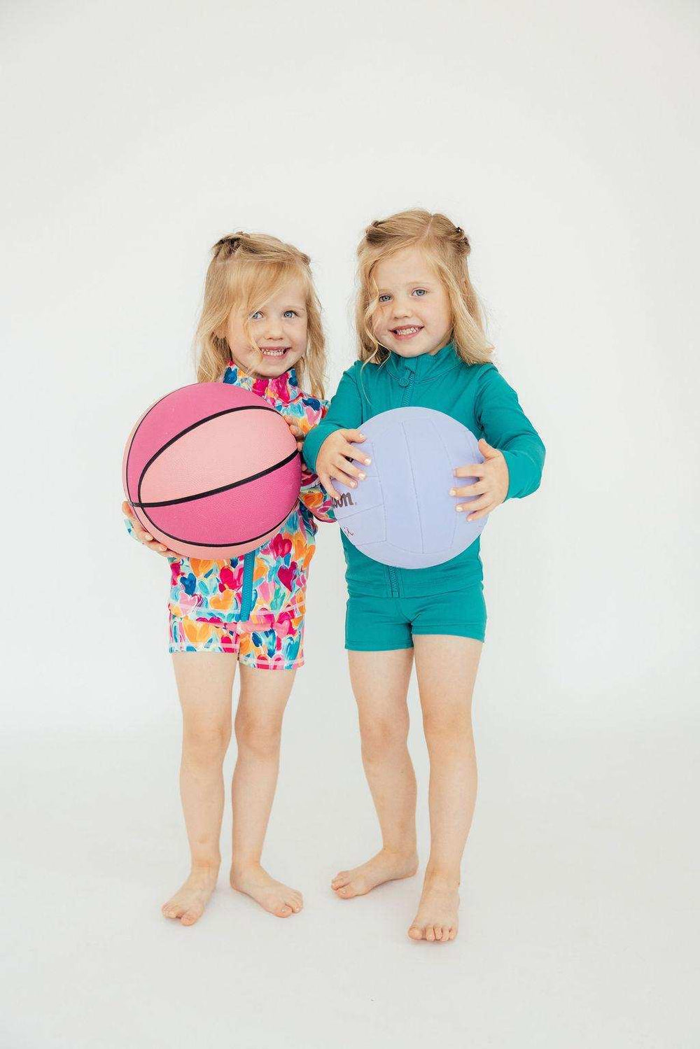 Turbo Teal Full-Zip Ruffle Active Jacket - Mila & Rose ® - Flyclothing LLC