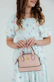 Light Pink Shimmer Girl's Crossbody Purse - Mila & Rose ®