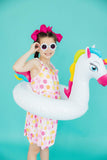 Daisy Doodles Ruffle Cross Back Dress - Mila & Rose ®
