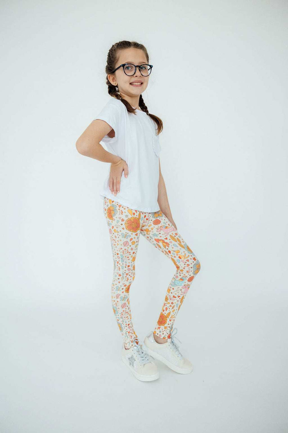 Retro Unicorns Leggings - Mila & Rose ® - Flyclothing LLC