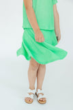 Seafoam Green Scrunchy Twirl Skort - Mila & Rose ®