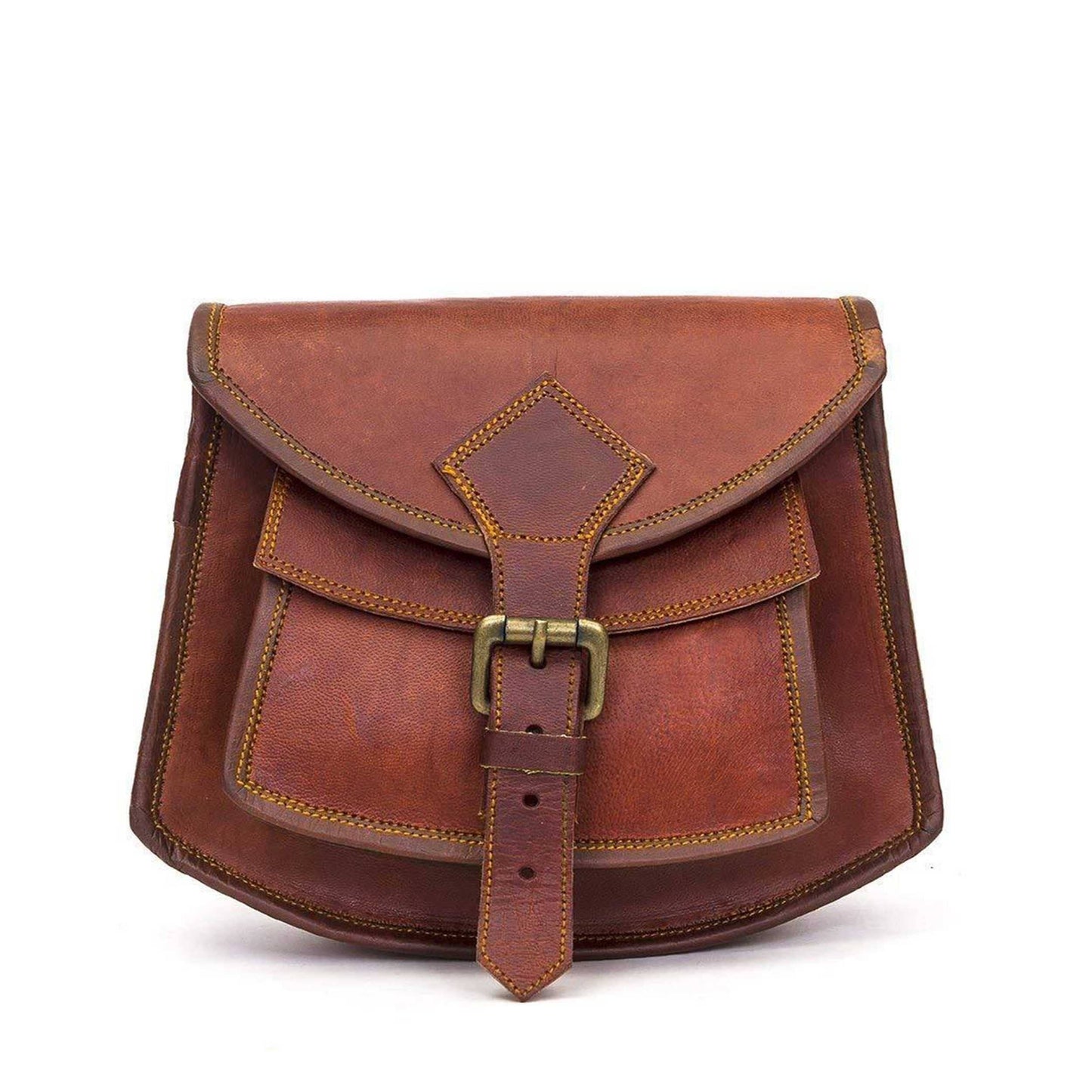The Bennett Crossbody - Classy Leather Bags - Flyclothing LLC