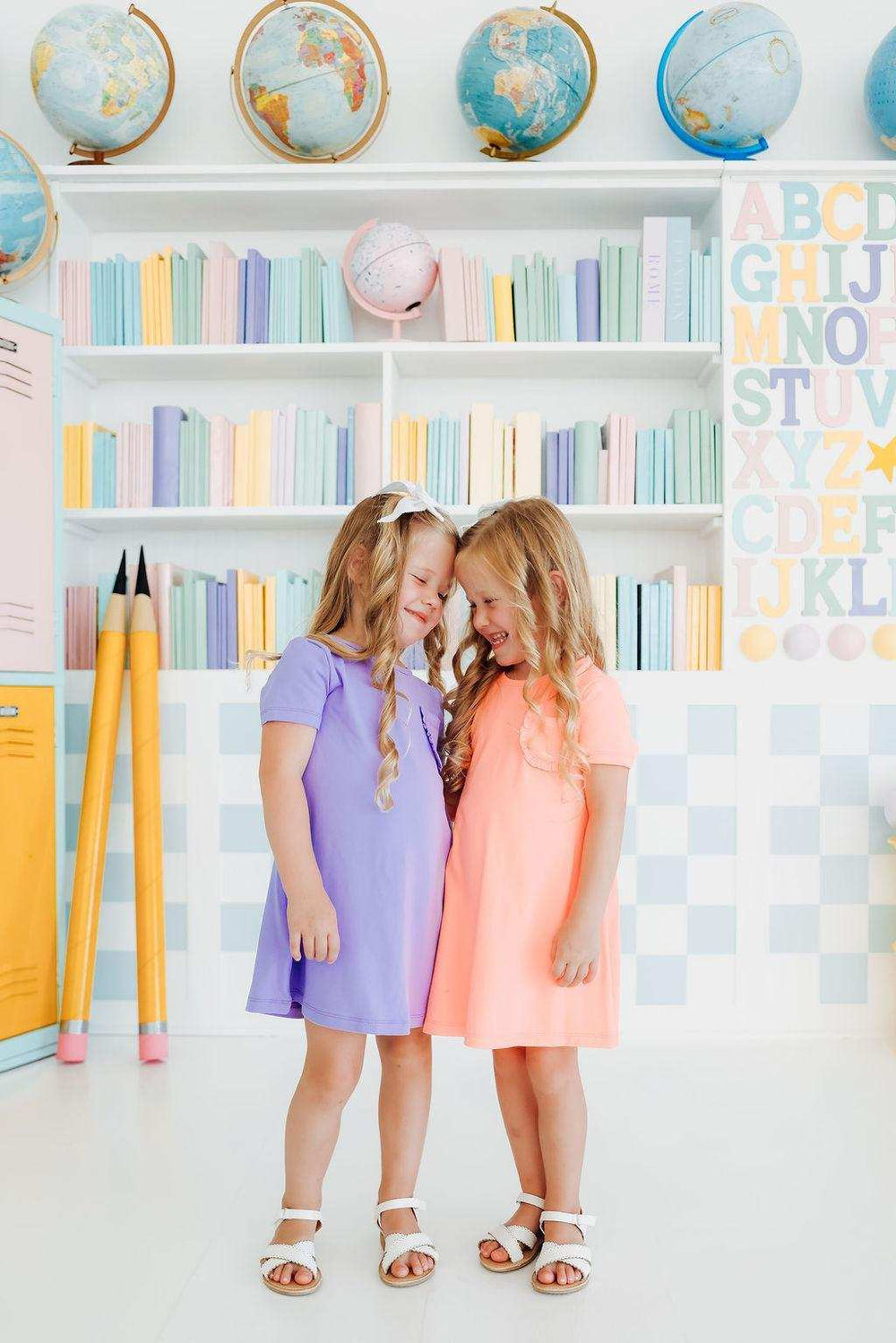 Periwinkle T-Shirt Dress - Mila & Rose ® - Flyclothing LLC