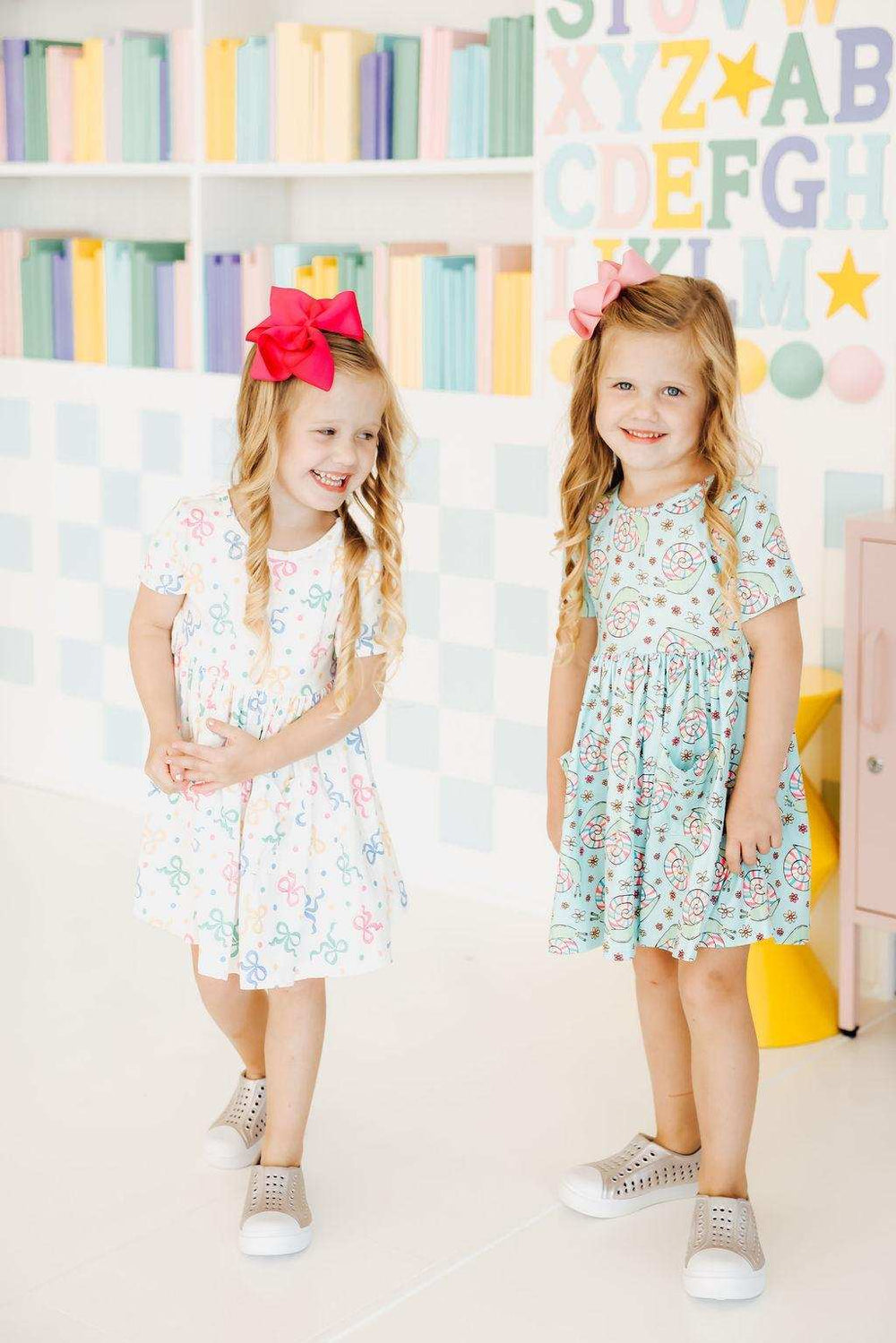 SALE Tied in Love S/S Pocket Twirl Dress - Mila & Rose ® - Flyclothing LLC