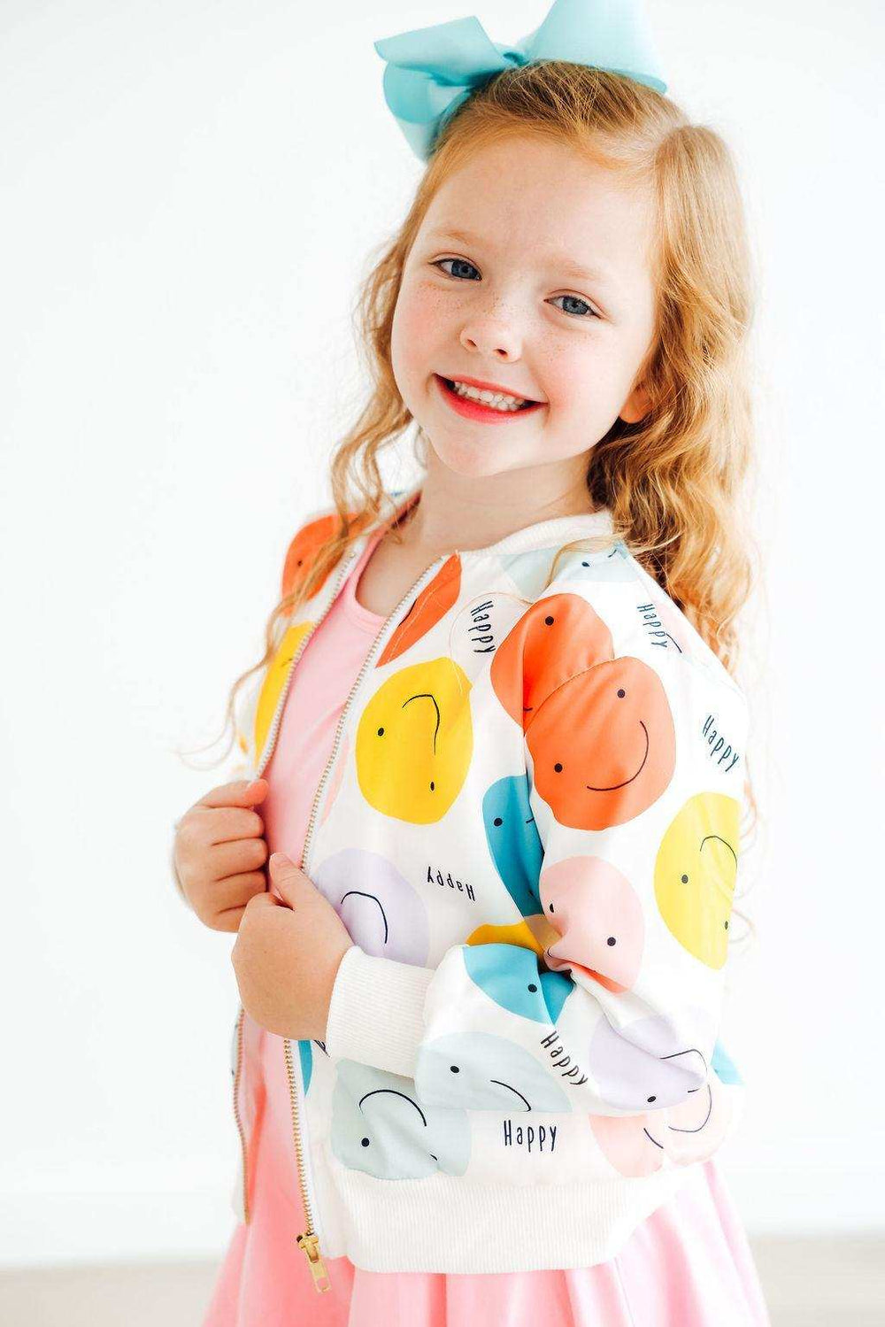 Happy Days Satin Jacket - Mila & Rose ® - Flyclothing LLC