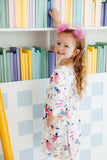 Out of this World 3/4 Sleeve Pocket Twirl Dress - Mila & Rose ® - Flyclothing LLC