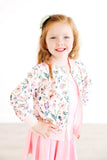 Butterfly Meadows Satin Jacket - Mila & Rose ® - Flyclothing LLC