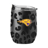 Northern Iowa Leopard 16oz Black Powdercoat Curved Beverage - Logo Brands - Flyclothing LLC