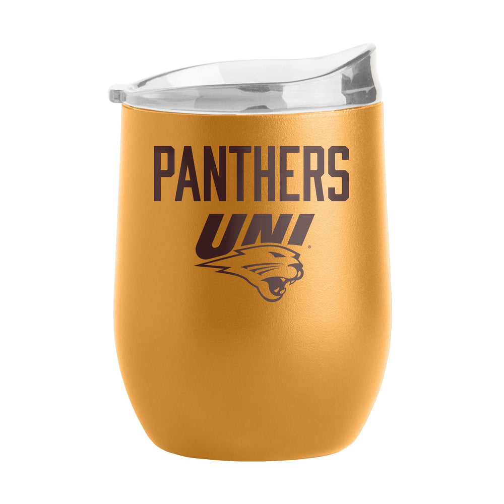 Northern Iowa 16oz Huddle Powder Coat Curved Bev - Logo Brands - Flyclothing LLC