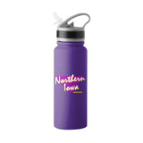 Northern Iowa Retro 25oz Single Wall Flip Top Bottle - Logo Brands - Flyclothing LLC