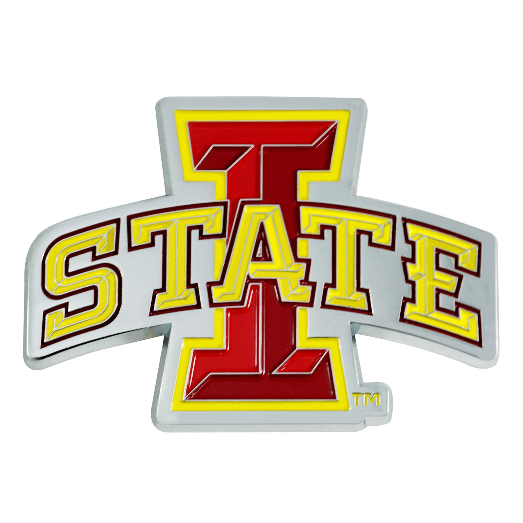 Iowa State Cyclones 3D Color Metal Emblem - Iowa State