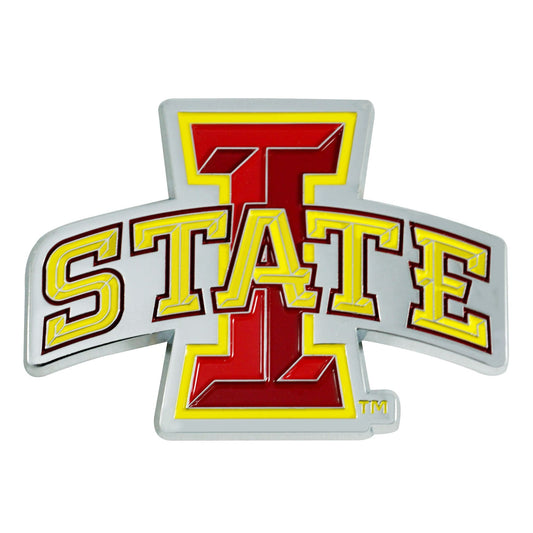 Iowa State Cyclones 3D Color Metal Emblem - Iowa State