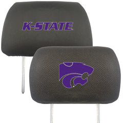 Kansas State Wildcats Embroidered Head Rest Cover Set - 2 Pieces - Kansas State