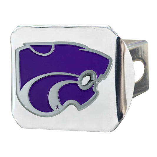 Kansas State Wildcats Hitch Cover - 3D Color Emblem - Kansas State
